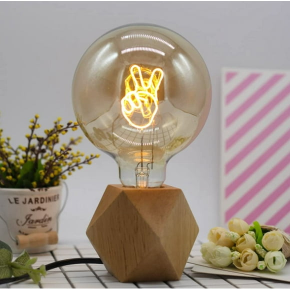 LINLIN LED Edison Bulb, LED Decorative Firework Light Bulb LED Filament Bulb Decorative Light Bulb Globe E27 110-130V 4W