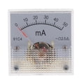thumbnail image 1 of DYNWAVECA Plastic DC Ammeter Analog Ammeter Current Test Tools Pointer -50mA 0-50mA, 1 of 8