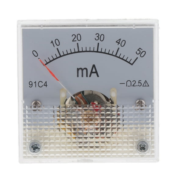 Analogue Ammeters Mechanical Panel for Measuring DC Tester 0-50mA