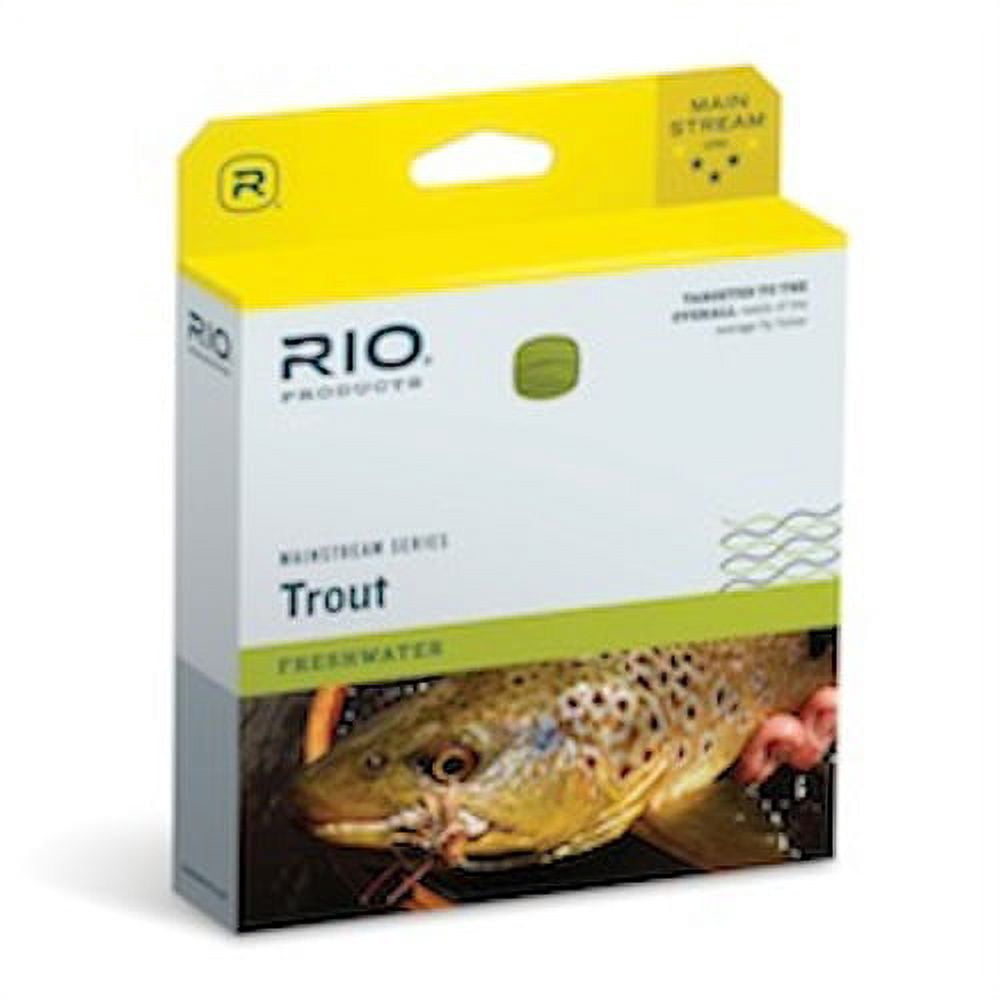 Rio Brands 525389 Mainstream Trout Wf8f Lmn Grn, Pack of 1