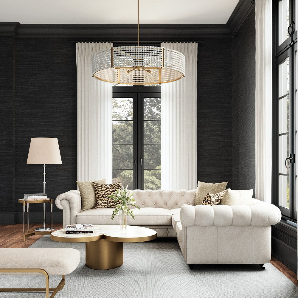 Capital Lighting - Brynn - 6 Light Chandelier In Transitional Style-7 Inches