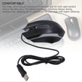 thumbnail image 2 of Souris filaire USB avec câble de 1,5 m, 1\xa0200 DPI, prise en main confortable, optique RVB, universelle, pour ordinateur de bureau et portable, 2 of 4