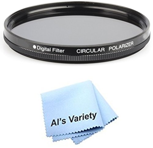 Microfiber Cleaning Cloth for Sony Alpha DSLR-A700 72mm Circular Polarizer Multicoated Glass Filter CPL