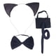 thumbnail image 3 of Conjunto de orejas de gato, pajarita y cola para niños, diadema cómoda para el pelo para Halloween. sin vestido, 3 of 9