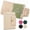Pearl Allure, variant on Wrapables A5 PU Leather Croc-Embossed Planner and Journal Clutch, Refillable 6-Ring Binder with Pen Holder for Work and Organization, Rose Pink