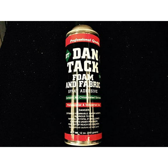 Dan Tack Professional Quality Foam & Fabric Spray Glue / Adhesive Big Can 12 oz supplier_onlinepromusic