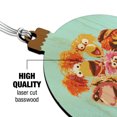 thumbnail image 3 of We Are One Retro Fraggle Rock Wood Christmas Tree Holiday Ornament, 3 of 7