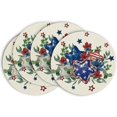 thumbnail image 3 of Tepsmf Round Placemats with Independence Day Prints, Patriotic Table Setting Mat, Decorative Dining Placemat for Holiday Kitchen Home Party Decoration, 3 of 5