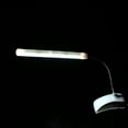 thumbnail image 3 of DEWIN Clip on Lamp, Bed Desk USB LED Light Clip-on Clamp Bed Table Study Desk Reading Lamp 1Pc (White), 3 of 3