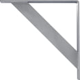 thumbnail image 4 of Ekena Millwork 2"W x 16"D x 16"H Traditional Steel Bracket, Hammered Light Blue, 4 of 13