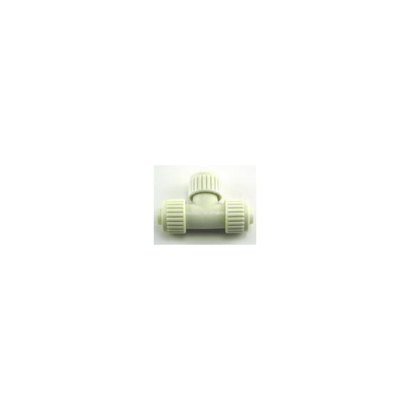 Flair-It PEX Pipe Tee Plastic - Tee Fitting, Easy Installation - 1 Piece, 3/4 x 3/4 x 3/4 In