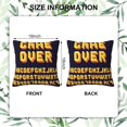 thumbnail image 2 of Throw Pillow Covers Retro Games Pillow Covers 18x18 Inch Set of 2 Graphic Letters Throw Pillows Decorative Pillow Cases Cushion Covers for Bedroom Livingroom Sofa Farm House, 2 of 6
