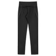 thumbnail image 4 of Sxiwei Kids Yoga Dance Pants Sport Athletic Leggings Girls Stretchy Jogging Sweatpants with Pockets Black 150, 4 of 5