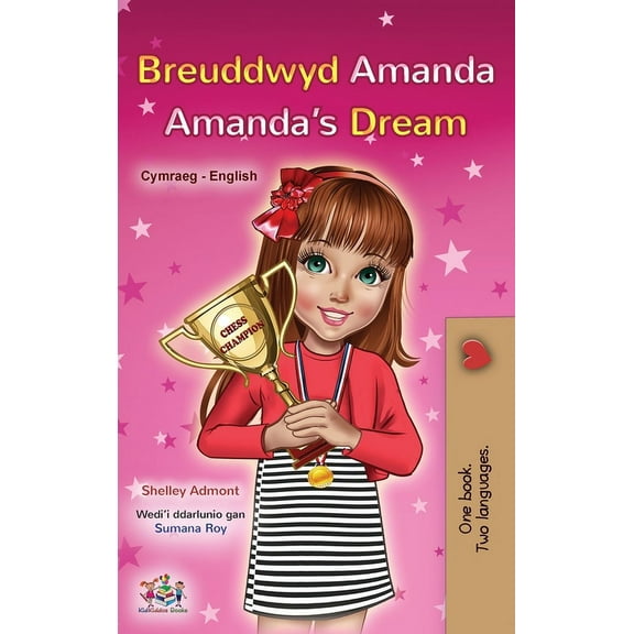 Welsh English Bilingual Collection Amanda's Dream (Welsh English Bilingual Book for Kids), (Hardcover)