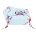 thumbnail image 1 of Hamster Hanging Warm Bed, Stylish Skin Friendly Comfortable Strawberry Pattern Hamster Hanging Hammock Color Chain Plush  For Resting For Hedgehog S,M,L, 1 of 8