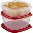 thumbnail image 3 of Rubbermaid Easy Find Lids Food Storage Containers, 4-Piece Set, 3 of 6