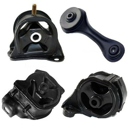 Honda Fit Manual K0013 Fits 1990-1993 Honda Accord LX DX 2.2L Engine & TransmissionMount for Manual 4 PCS : A6512, A4500, A6519, A6509 ()