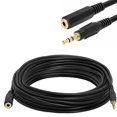 thumbnail image 2 of 3.5mm Male to Female Stereo Audio Extension Adapter Cable, Simyoung Audio Auxiliary Jack Cord for Phones, Headphones, Speakers, Tablets, PCs, MP3 Players and More - 30FT, 2 of 2