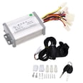 thumbnail image 2 of Electric Controller And Thumb Throttle, 1000W Aluminum Alloy Shell Undervoltage Protection Stable Speed Electric Bike Brush Controller 36V  For Tricycles, 2 of 8