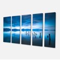 thumbnail image 2 of Design Art - Blue Lake with Wooden Pier, 2 of 3