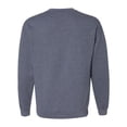 thumbnail image 4 of Men Multi Colors Crewneck Sweatshirt Men Crewneck Color Heather Sport Dark Navy X-Large Size, 4 of 5