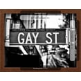 thumbnail image 3 of Urban Sign, Gay Street, Greenwich Village District, Manhattan, New York, USA, Scenic Framed Art Print Wall Art by Philippe Hugonnard Sold by Art.Com, 3 of 3