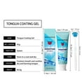 thumbnail image 4 of Tongue Gel With Tongue Scraper Tongue Cleaning Gel Set To Use White Hairy Tongue Removal Kit Tongue Cleaning Gel With Cleaner Brush 45g, 4 of 9