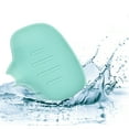 thumbnail image 5 of Soap Dish Soap Cleaning Storage Keep Soap Dry for Home Bathroom Kitchen Silicone Green 14.5x11.3cm, 5 of 7