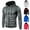 Grey, variant on Ketyyh-chn99 Hoodie for Men Plush Hooded Long Sleeve Pullover Sweater 2023 White,L