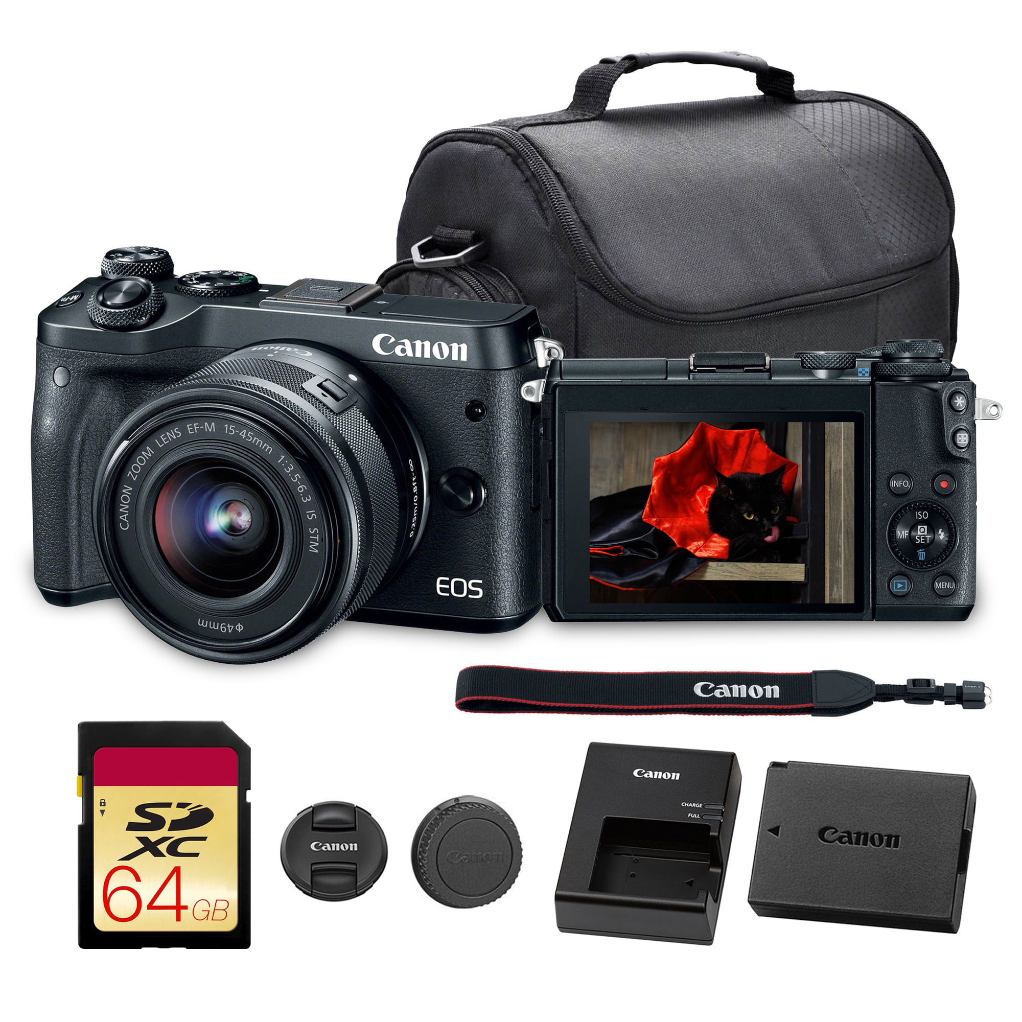 Canon EOS 90D DSLR Camera, 32.5 MP, 10 fps, 4K UHD Video, with 18