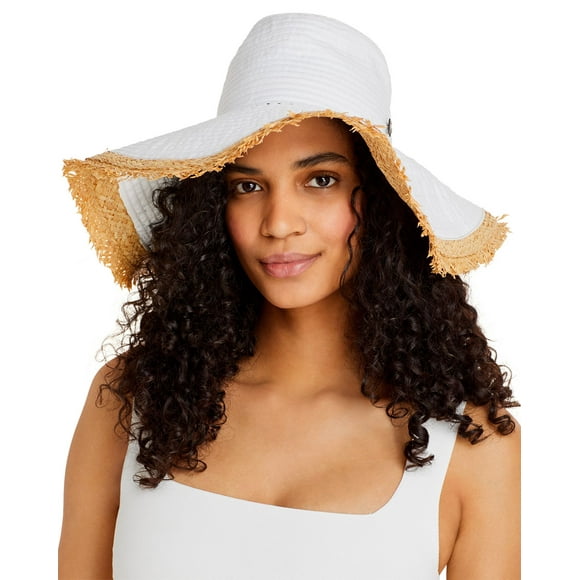 Raffaello Bettini Chapeau de Jardinier Gros Grain, Blanc