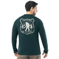 thumbnail image 3 of Ozark Trail Men's Active Graphic Tee with Long Sleeves, Sizes S-3XL, 3 of 10