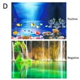 thumbnail image 6 of Ludlz Aquarium Background Sticker,3D Double-Sided Adhesive Wallpaper Fish Tank Decorative Pictures Underwater Backdrop Image Decor, 6 of 7