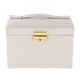 thumbnail image 2 of Joyero de viaje de cuero PU Hugo Beige, 2 of 10
