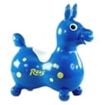 thumbnail image 4 of Gymnic Rody Horse Max Baby Toddler Ride On Latex Free Vinyl Bouncing Toy, Blue, 4 of 6