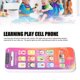 thumbnail image 5 of Los Niños Aprenden El Teléfono Celular Del Juego Del Juguete, Los Niños Aprenden El Teléfono Celular Móvil Tamaño Perfecto Bordes Redondeados Para Los Niños, 5 of 7