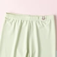 thumbnail image 4 of Girls Bike Shorts Ribbed Comfort Stretch Under Dress Safety Shorts for Kids to Big Kids 2T-13, Mint Green,Size 4-5T, 4 of 8