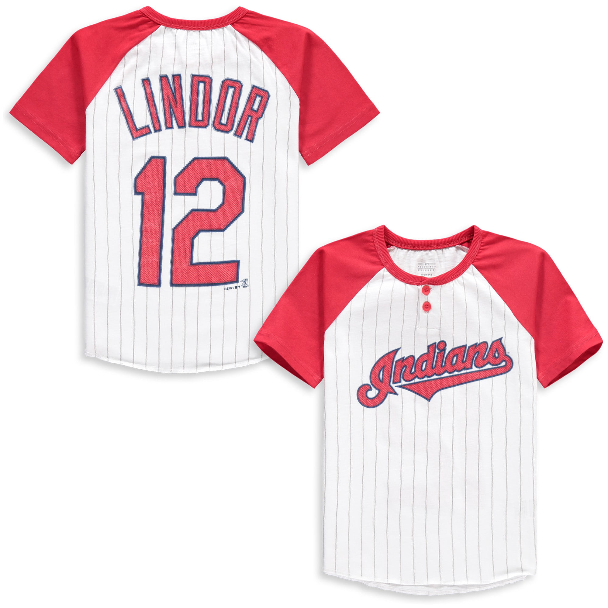 Comic T-Shirt Adult Sizes Cleveland Indians Star Francisco Lindor 