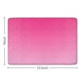 thumbnail image 5 of Pink Gradient Leopard Print Flannel Non Slip Door Rugs,Washable Door Mats Indoor,Decorative Door Mats,Dirt-Resistant and Absorbent Doormat for Entrance,Bedroom,Kitchen,Bathroom,23.5x16in(60x40cm), 5 of 5
