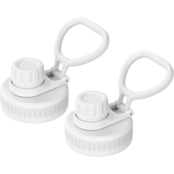 TRAHOO-Spout Lid for Hydro Flask Wide Mouth Water Bottles Replacement Lid for 12,16,18,22,32,40,64oz Sports Water Bottles