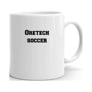 Oretech Soccer Ceramic Dishwasher And Microwave Safe Mug By Undefined Gifts