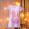 thumbnail image 1 of Frozen Princess Elsa Camisón para niñas Verano Manga corta Estilo delgado Pijamas para niños Falda Pijamas Pijama Stitch Pajamas12 altura 115-125 cm Gao Jinjia LED, 1 of 2