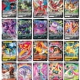 thumbnail image 1 of Tarjeta de Pokémon versión francesa, 450 unidades, con 100 Tag Team 200 Gx 150 VMAX V Max Fivean unisex, 1 of 1