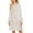 D Beige, variant on Adeawade Womens Dresses Sequin Dress For Lady Long Sleeve Crewneck Sparkly Glitter Mini Dress Wedding Party Dress Basic Fashion Clothes Beige L