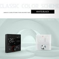 thumbnail image 4 of Smart Tuya WiFi Thermostat Voice Control Digital Weekly Programmable Temperature Controller Digital Smart Knob Thermostat with Dimmable Light Color for Electric Heating Compatible with Tmall Genie, 4 of 8