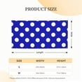 thumbnail image 5 of Sikiie Blue And White Polka Dot Custom Banners and Signs Customize Outdoor, Personalized Banner with Logo Text for Party Birthday, Customized Banner Decoration-Medium, 5 of 8