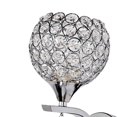 thumbnail image 3 of Beloving Crystal Metal Wall Sconce Chic Indoor Lighting Fixture Gold, 3 of 3