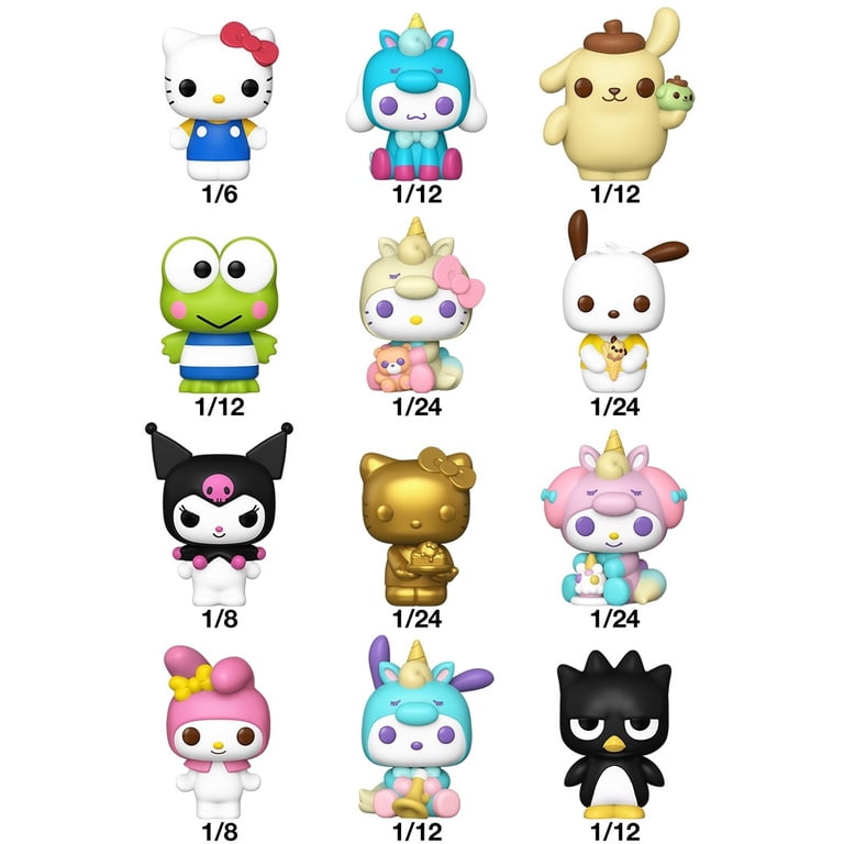 Funko, POP! Vinyl Figure, Random Sanrio Bitty POP! Collectible