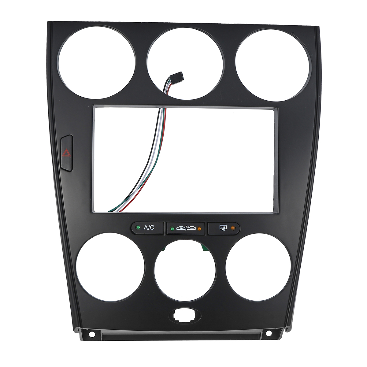 Radio Replacement Dash Mounting Installation Kit 2-DIN w//Harness for Mazda