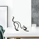 thumbnail image 5 of Figuras de animales,Figura decorativa de animal de metal.,Esculturas de gatos y perros,figuritas,estatuas,decoración del hogar,Escultura de gato con decoración moderna,esculturas, 5 of 8